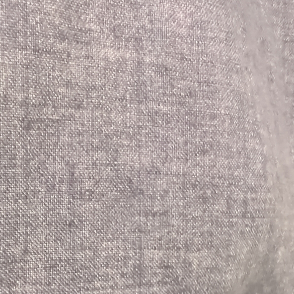 Linen Made in France Agnes B. greyish purple midi skirt Side Zipper - Picture 5 of 13